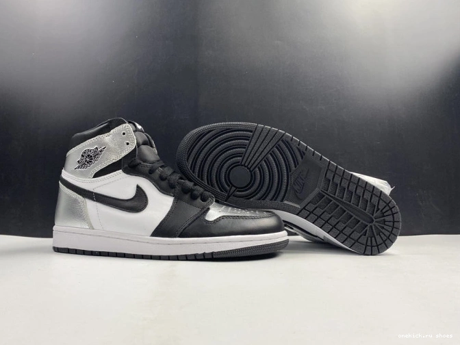 Rep SILVER CD0461-001 HIGH JORDAN TOE AIR OG WMNS 1 0709